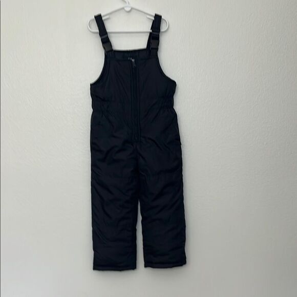 Osh Kosh B’gosh Kids Black Snow Bib sz 5-6 - Picture 1 of 9